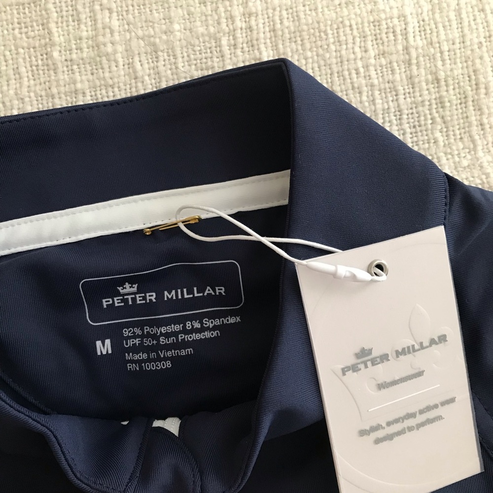 NWT Peter Millar 3/4 Zip